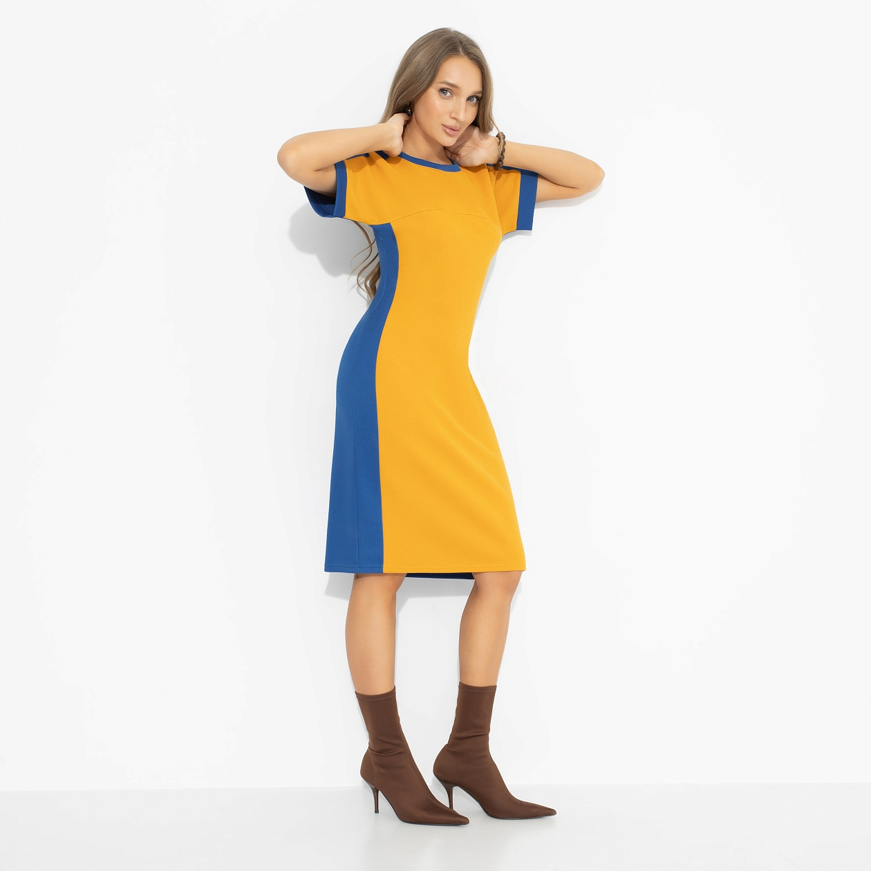 Платье Сияй ярче. Состав: 80% полиэстер, 20% вискоза