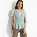 Стильное комьюнити (мята). Состав: 55% п/у волокно, 45% полиэстер