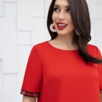 Платье Взаимные чувства. Состав: 96% п/э, 4% эластан