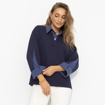 Блуза Легенда в кадре. Состав: 95% п/э, 5% эластан