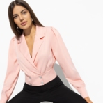 Блуза Хитрая мадемуазель. Состав: 72% п/э, 22% вискоза, 6% спандекс