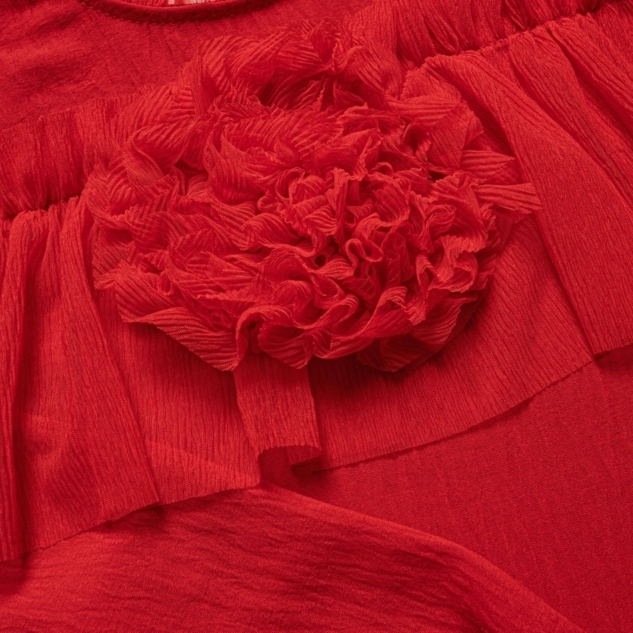 Блуза Мелодия сердца (красная) 