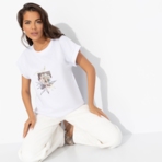 Футболка Оттенок настроения (flowers). Состав: 65% п/э, 30% вискоза, 5% стрейч