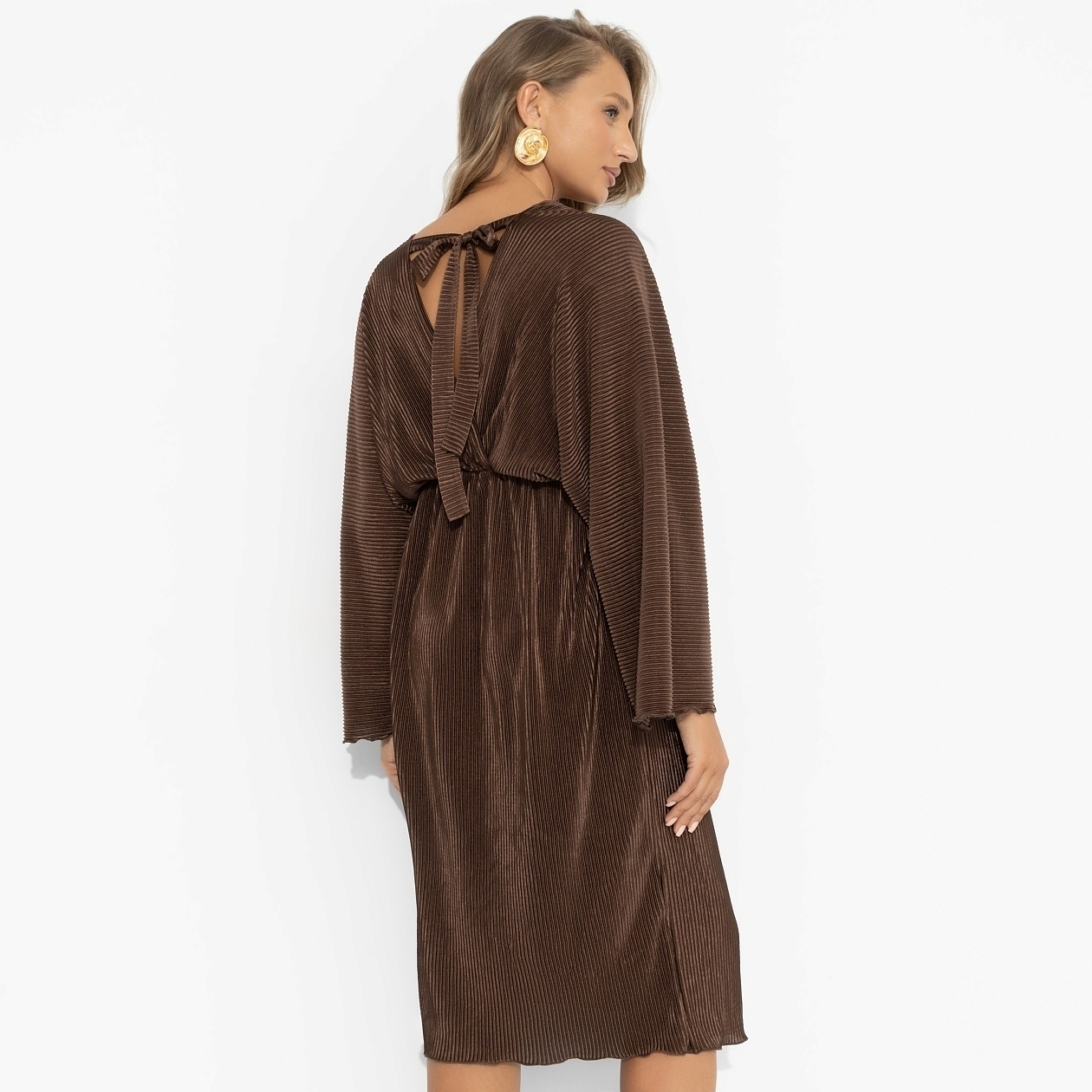 Платье Одарена свыше (молочный шоколад). Состав: 95% полиэстер, 5% спандекс