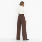 Брюки Модный экстаз (шоколад). Состав: 95% полиэстер, 5% эластан