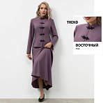 Костюм с юбкой Манеры на высоте (2 в 1). Состав: 85% п/э, 15% вискоза