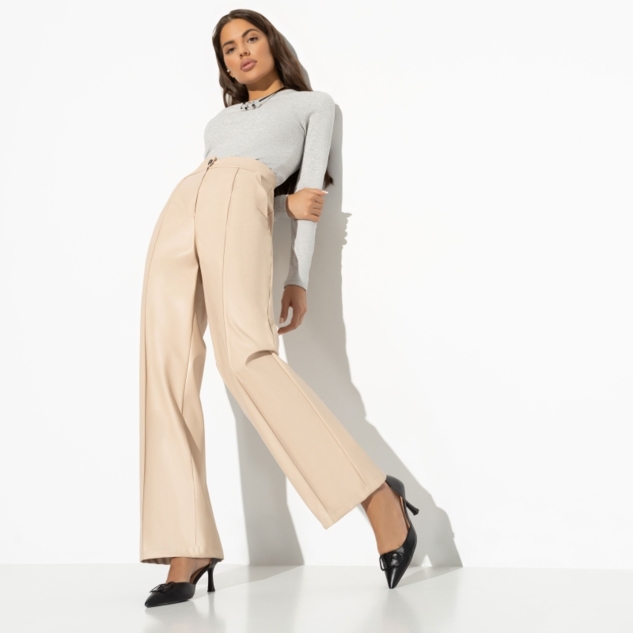 Брюки Модный захват (beige) 