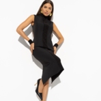 Платье-футляр Поцелуй удачи (с манжетами). Состав: 95% п/а, 5% эластан