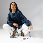 Жакет Вершина восхищения (blue). Состав: 100% полиэстер