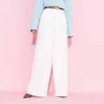 Брюки Легкой походкой (white). Состав: 60% полиэстер, 37% вискоза, 3% спандекс