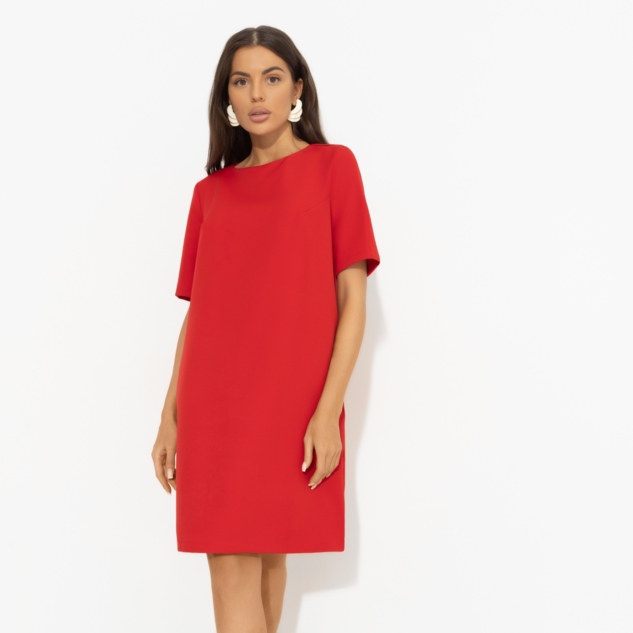 Платье Виртуальные будни (red) 