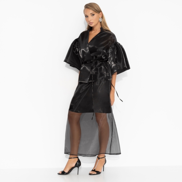 Костюм с юбкой Очарование момента (2 в 1, с поясом) 