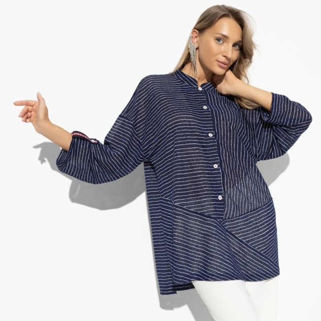 Блуза Эксперт привлекательности (blue fashion) 