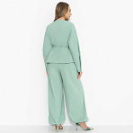 Стиль говорит (2 в 1, мята) . Состав: 65% п/э, 30% вискоза, 5% эластан