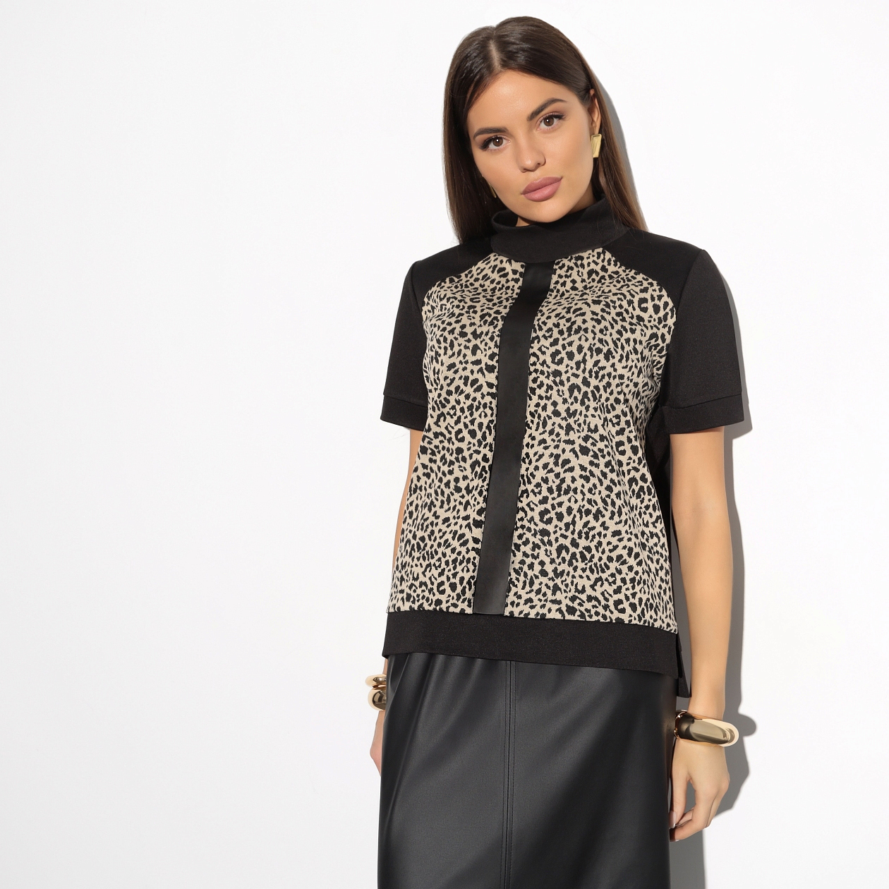 Водолазка Фирменное приветствие (crazy shock). Состав: 65% п/э, 30% вискоза, 5% стрейч