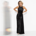 Платье Без границ (черное). Состав: 100% п/э