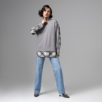 Путешествие начинается (пасмурное небо). Состав: 65% п/э, 30% вискоза, 5% спандекс