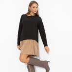 Платье Искушение красотой (стильная). Состав: 60% полиэстер, 37% вискоза, 3% спандекс