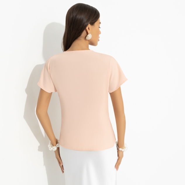 Блуза Откройся желаниям (оранжевая) 