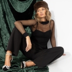 Лонгслив Безмолвный флирт. Состав: 100% п/э