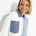 Жемчужина образа (white). Состав: 50% вискоза, 30% хлопок, 20% полиэстер