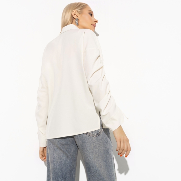 Блуза Успешный фэшн (milk) 