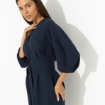 Платье Интересный подход (синий). Состав: 95% полиэстер, 5% эластан