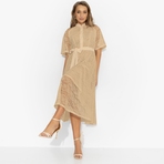 Платье Моя итальянская история (обворожительна, с поясом). Состав: 98% п/э, 2% спандекс