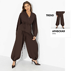 Брючный костюм Стиль говорит (2 в 1). Состав: 65% п/э, 30% вискоза, 5% эластан