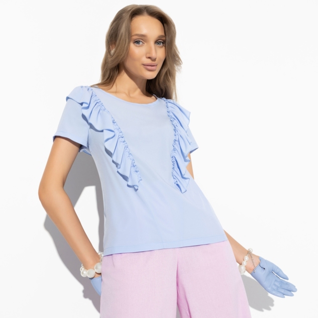 Блуза Модное сообщество (sky) 