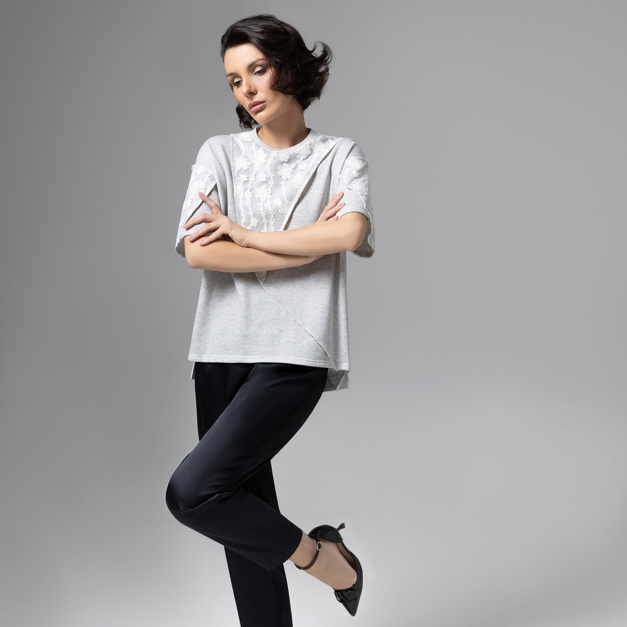 Футболка Рискованный тренд. Состав: 50% хлопок, 45% п/э, 5% спандекс