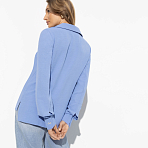 Блуза Сбежим из офиса (chic sky). Состав: 95% п/э, 5% спандекс