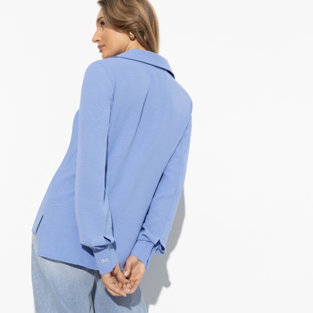 Блуза Сбежим из офиса (chic sky) 