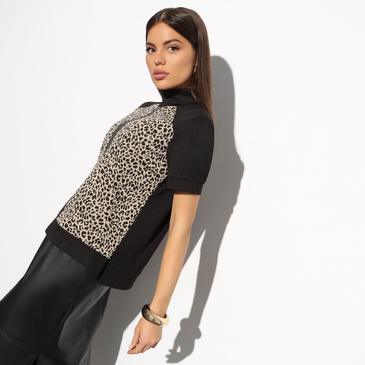 Водолазка Фирменное приветствие (crazy shock). Состав: 65% п/э, 30% вискоза, 5% стрейч