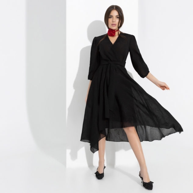 Платье Новая романтика (с поясом) 