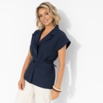 Слишком модно (deep blue). Состав: 67% полиэстер, 30% вискоза, 3% спандекс