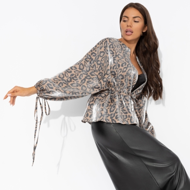 Жакет Вершина восхищения (леопард) 