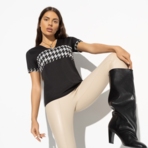 Блуза Принцесса сердца (novelty). Состав: 65% п/э, 30% вискоза, 5% стрейч