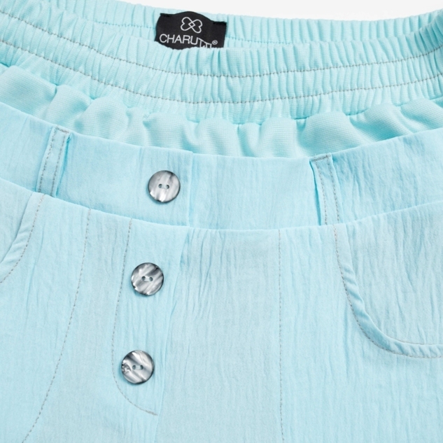 Брюки Раскованный шик (лазурные) 