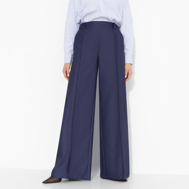 Брюки Минимализм с акцентами (синие) 