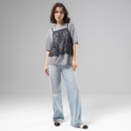 Футболка Модный тандем (2 в 1). Состав: 75% полиэстер, 20% вискоза, 5% спандекс