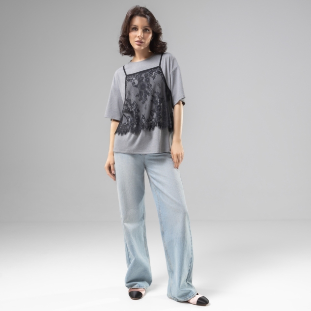 Футболка Модный тандем (2 в 1) 