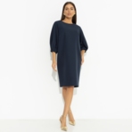 Платье Интересный подход (синий). Состав: 95% полиэстер, 5% эластан