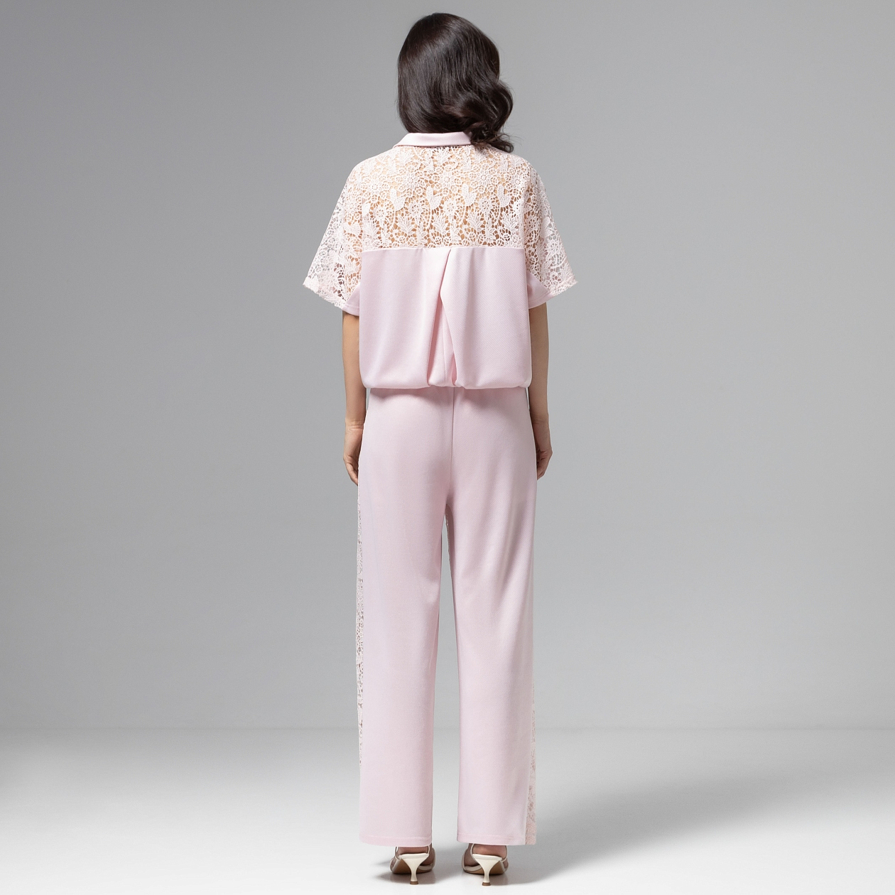 Кюлоты Больше, чем просто стиль (розовый сон). Состав: 65% п/э, 30% вискоза, 5% спандекс