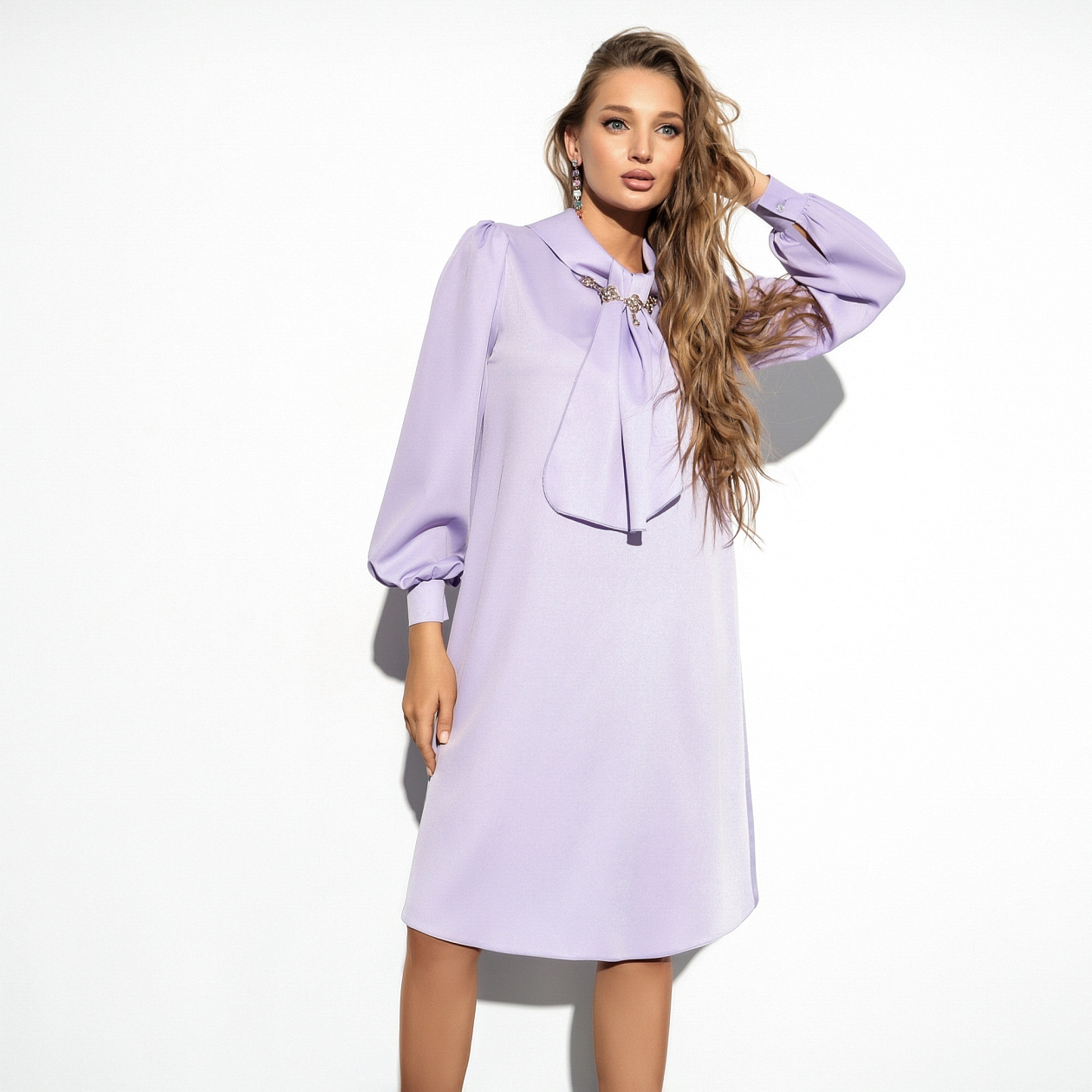 Платье Звездная элегантность. Состав: 100% п/э