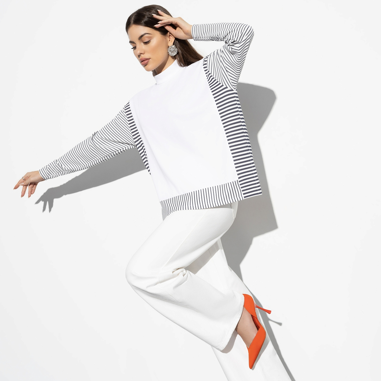 Туника Невероятное притяжение (бьюти). Состав: 65% п/э, 30% вискоза, 5% спандекс