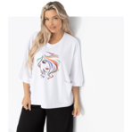 Футболка Красота внутри. Состав: 65% п/э, 30% вискоза, 5% стрейч