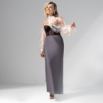 Мыслить иначе (gray). Купить женский Юбка оптом от производителя.