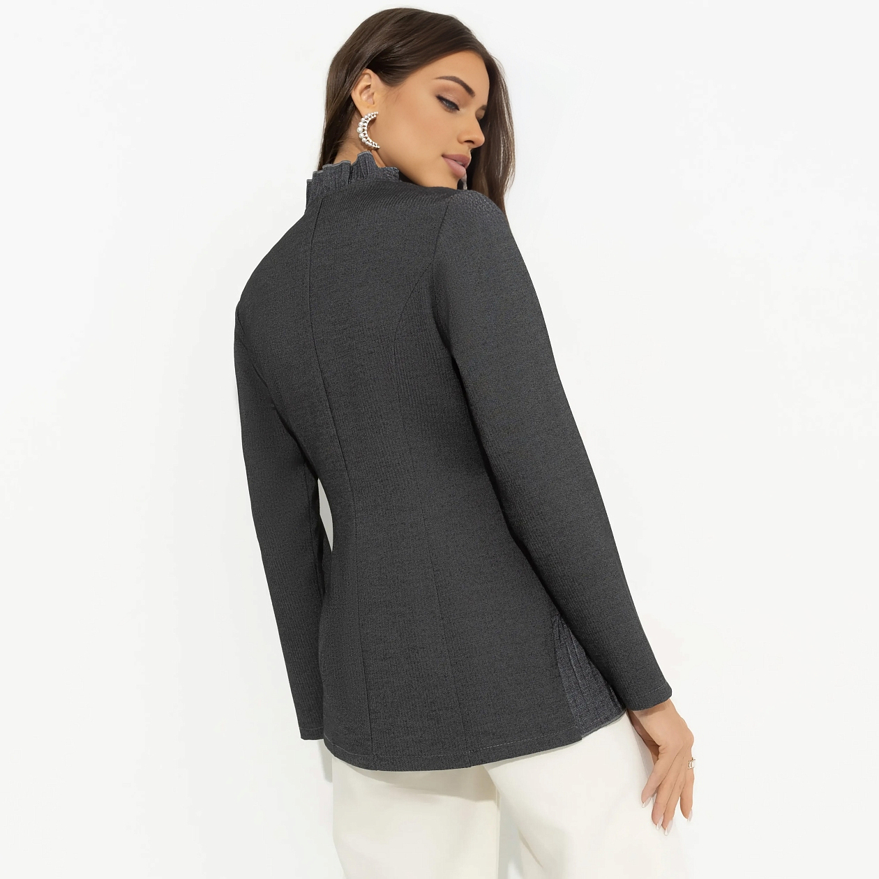 Жакет Прекрасно воспитана (new). Состав: 65% п/э, 30% вискоза, 5% спандекс