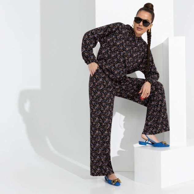 Брючный комплект Смелый контраст 